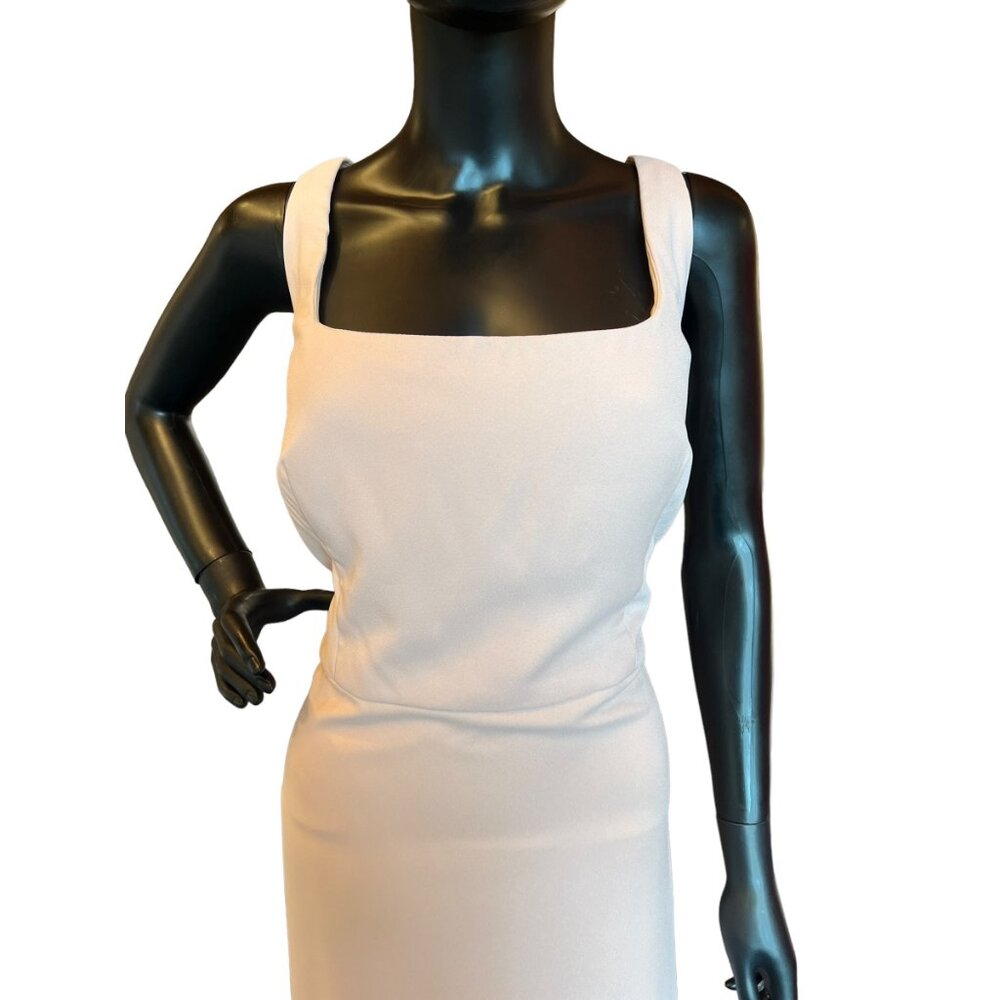 NWOT - Hayley Paige Rose Maxi Formal Dress - Picture 2 of 4